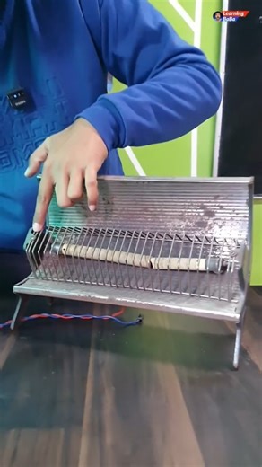 Learning BaBa on Instagram: "room heater ka element kaise lagaen | room heater element connection"