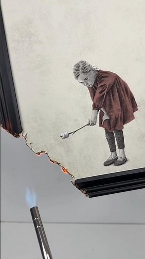 🎨 This artist doesn't respect the limits of the paper... and that's what makes his art unique.