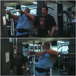 15K views · 131 shares | Giant set for DELTS with Dennis Wolf (1st rotation) 3rd part (out of 3): 10th exercise: cable external rotation (for rotator cuff muscles) and 11th exercise: cable front raise/upright row combo @denniswolfifbbpro | Miloš Šarčev | Facebook