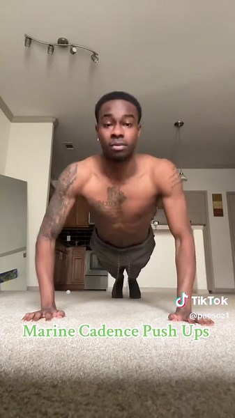Air Force Challenge: Push Up Cadence Drill