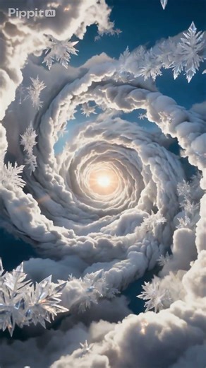 This supernatural vortex appears out of nowhere #animation #vortex #otherworldly