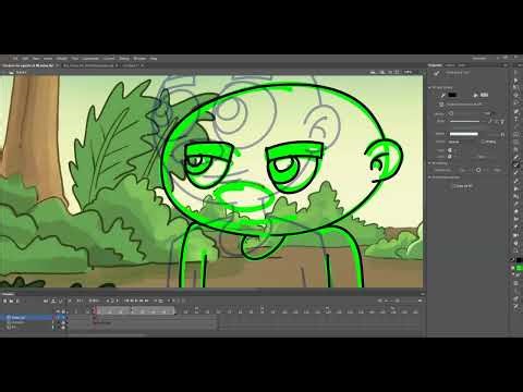 Cleaning Up Your Frame by frame Animation in Adobe Animate