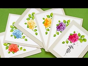 Mass Producing Stamped Cards - MISTI Stamp Tool