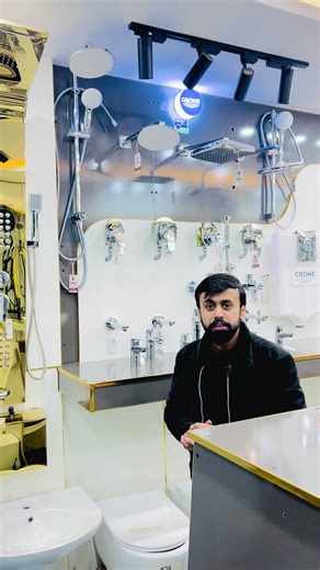 Grohe Wall Shower with Hand Shower Description: Product Code Is Flex System 200 Material is Brass, Proper Healthy and Strong Pipes, Easy To Install and offers Multiple Functions For Details Contact Us 92305-4086559 92315-5015221 Address: HM Ismail & Sons Sanitary Muslim Bazaar, Sargodha #GROHE #hmismailandsons #shopee