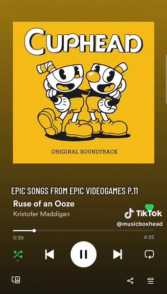 #cuphead #musicdiscovery #songsfromthebox #gamingsongs #spotify #fyp #fypsounds