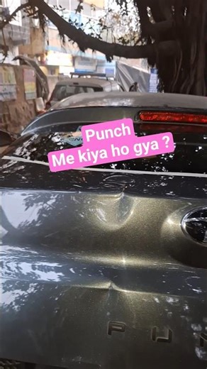 punch boot dry dent repair | pdr | #amitdrydenting #shorts