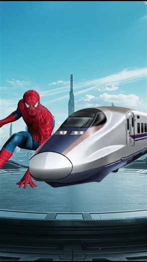 Marvel & DC Trains You’ve Never Seen Before! 😱 #fictionalcharacters #shorts #avengers #superheroes