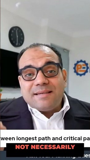 Critical Path vs. Longest Path in Project Scheduling #ProjectManagement #Scheduling #Critica #shorts