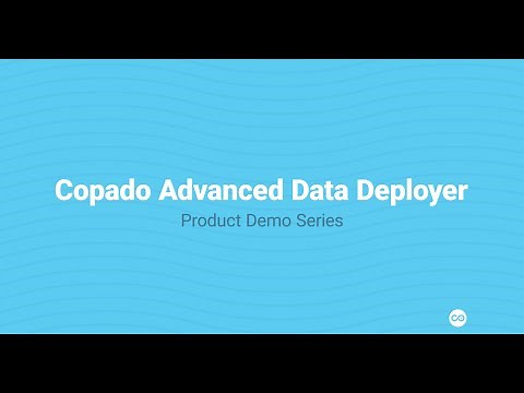 Copado Data Deploy to Manage Data | Copado