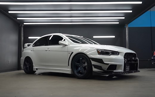 Building a 2013 Mitsubishi Lancer Evolution X (GSR) in 16 Minutes!
