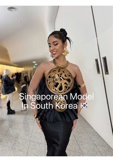 Fashion Show in South Korea 🇰🇷 #model #southkorea #lifeinkorea #Singaporean