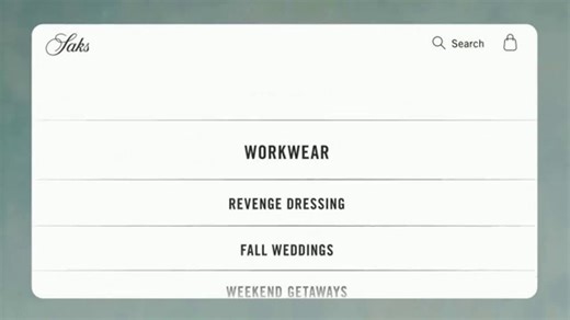 Saks Fifth Avenue TV Spot, 'Find What You Want To Wear Now'