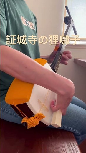 #三味線 #shamisen #証城寺の狸囃子#童謡
