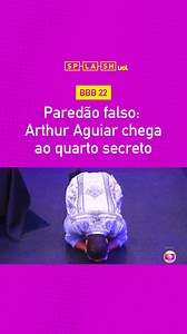 39K views · 1.7K reactions | BBB 22: Arthur Aguiar se emociona no momento que chega ao quarto secreto #BBB #BBB22 | Splash UOL | Facebook
