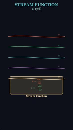 Stream function fluid flow #chemicalengineering #mechanicalengineering