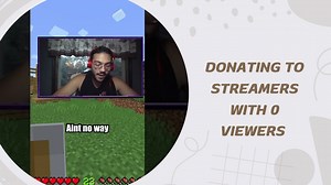 Donating to Streamers with 0 Viewers