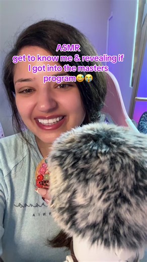 ASMR Get to Know Me Masters Program Reveal (Low Quality)