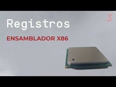 Ensamblador X86 Parte 3 Registros