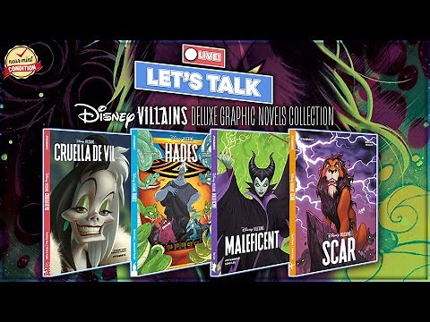 Let's Talk About Dynamite’s ‘Disney Villains Deluxe Editions!