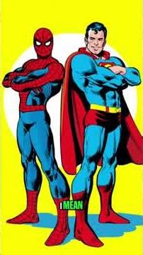 Spider-Man & Superman Crossover: Writing the Epic! #shorts