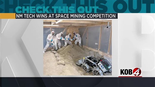 New Mexico Tech wins space mining competition