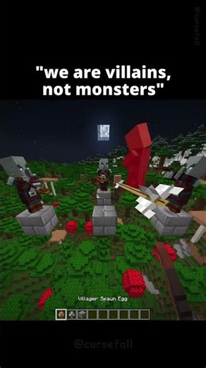 Minecraft Pillagers vs. Villagers 😳