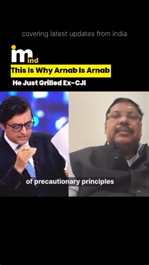 Mostly IND 🇮🇳 on Instagram: "In a fiery and unfiltered exchange on Republic TV, Arnab Goswami pressed former Supreme Court Chief Justice B.R. Gavai on the recent Aravalli Hills verdict that narrowed the definition of what qualifies as part of the ecologically critical range, sparking a nationwide debate on environmental protection and legal accountability; Justice Gavai stood by the apex court's reasoning while confronting sharp questions about environmental risks and public concerns, driving