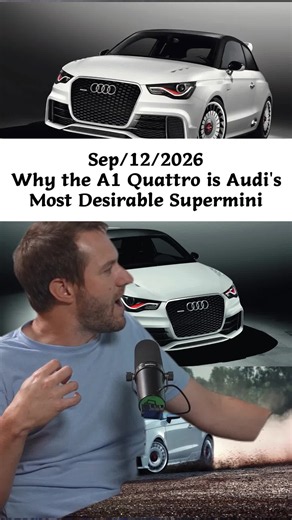Exploring the unique A1 Quattro, a limited-production Audi with 260 horsepower and all-wheel drive. Only 33 made globally! Who else would love this supermini? Share your thoughts! #Audi #A1Quattro #CarEnthusiast #PerformanceCar #Hatchback #CarLovers #AutoPassion #LimitedEdition