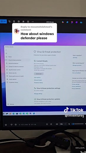 Replying to @musamohdahmed My thoughts on Microsoft Defender vs Avast One and Bitdefender. It’s free, built into Windows, and works fine for daily users, but it might lack some of the layered security you get from the others. What do you think? #Windows11 #Defender #Antivirus #TechTips