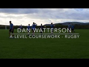 A-level PE Coursework - Rugby
