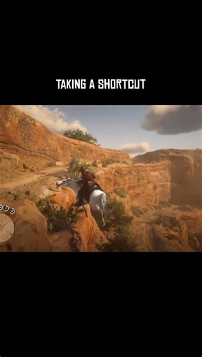 Taking A Shortcut #rdr2