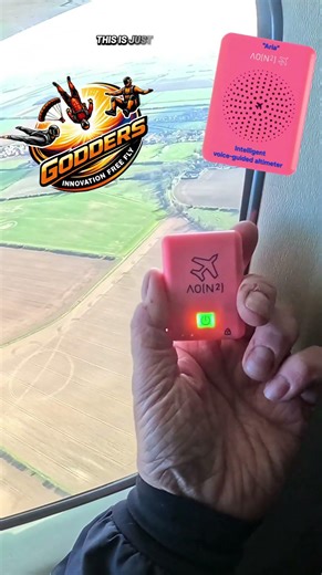Testing the soon to be out Aria audible talking altimeter#aon2 #AONX2 #Skydiving #Freefly #FF1