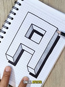 Increible truco de Dibujo 3D 🔥 Tutorial Paso a paso #arte #dibujo #comodibujar #ideascreativas #drawing | Easy Art