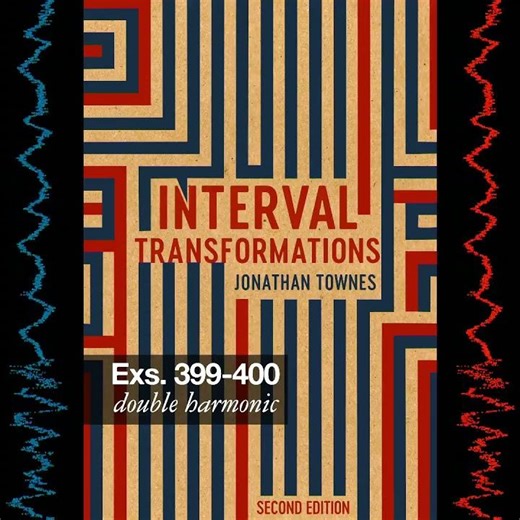 Interval Transformations, Ex 35: 399-400 Double Harmonic #music #musicscale #musictheory #guitar