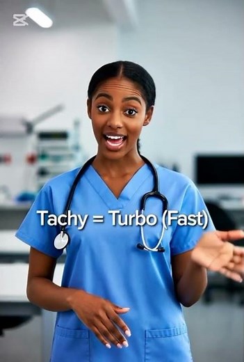 Tachycardia vs bradycardia the easy way for med students #medicalstudent #cardiology