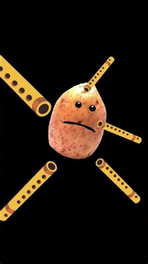 Potato likes flute