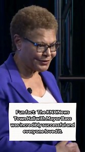 Karen Bass joined KNX News for her first broadcast town hall as mayor of L.A. on April 16. Here's an inside look of how the digital team prepared. You can listen to KNX News' town hall “Public Safety in L.A." at the link in our bio. | KNX News 97.1 FM