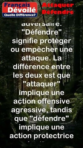 Attack and Defend (What's the Difference?) #shorts