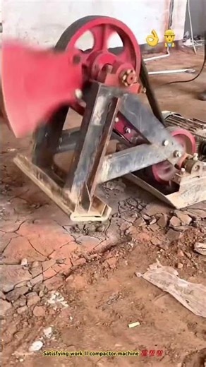 Resulting of old design compactor machine