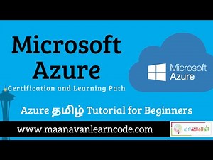 Microsoft Azure | Introduction | Certifications and Learning Path | Azure Tamil Tutorial