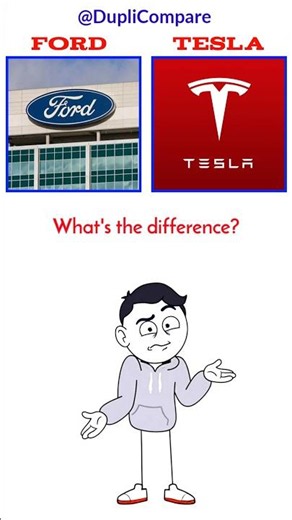Tesla vs Ford 🚗 What's the difference? | EV vs traditional cars