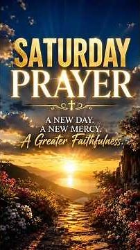 Saturday Morning Prayer | Start Your Day with God 🙏 #MorningPrayer #prayer