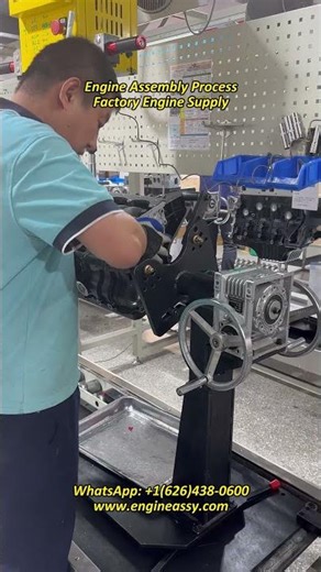 Inside Toyota Engine Assembly 🔧 1KD • 2KD • 1HZ #engineassembly #cylinderhead #autoparts #carengine