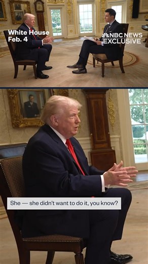 In an exclusive interview with Tom Llamas, President Trump responds to Joe Rogan's criticism of the administration's ICE operations. nbcnews.app.link/F0fkOGJ3u0b | NBC News