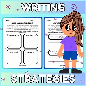 Reading & Writing Tools and Strategies - Worksheets - Variety of Topics - ELA