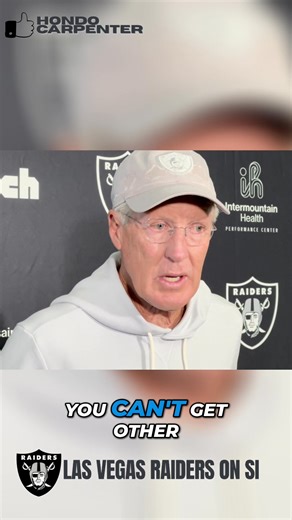 Las Vegas Raiders HC Pete Carroll on WR Tyler Lockett: Game-Day Decision #raiders #raidernation #LasVegasRaiders #nfl #lasvegasraidersonsi | Hondo S. Carpenter, Sr.