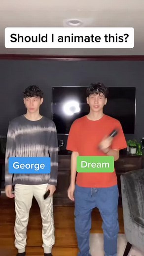 Should I Animate This? George, Dream, Sapnap Dancing | Just Dance