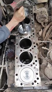 4.3M views · 34K reactions | Tractor Engine Cylinder Assembly. #auto #mechanic #mechanicsteve #automobile #engine #automotive | Mechanic Steve | Facebook