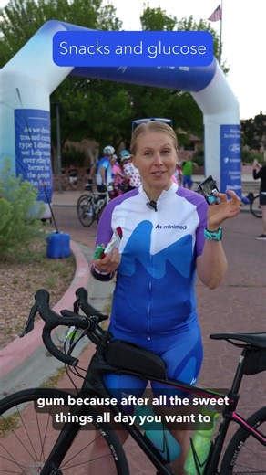 Heidi and Kristin share what they brought along as they cycled 100 miles with type 1 diabetes
