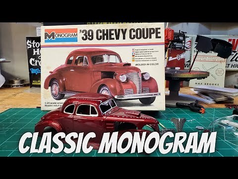 This Classic 1939 Chevy Monogram kit is so cool!!!